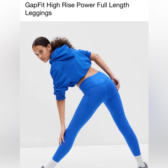 GapFit High Rise Power Full Length Leggings - Picture 2 of 9
